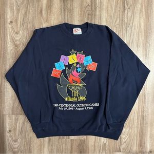 VTG Vintage Atlanta 1996 Olympics Sweatshirt Crewneck Size XL